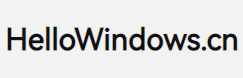 HelloWindows